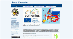 Desktop Screenshot of becascomenius.net